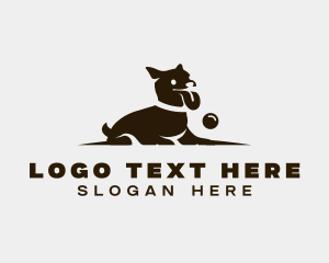 Leash - Dog Pet Training logo design