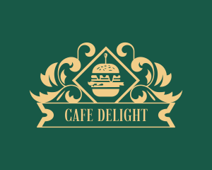 Cafeteria - Gourmet Burger Cafeteria logo design