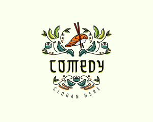 Gourmet Culinary Sushi Logo
