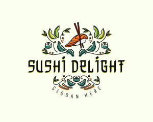 Sushi - Gourmet Culinary Sushi logo design