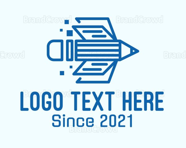 Blue Pencil Book Logo