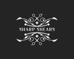 Shears - Upscale Hairdresser Shears logo design