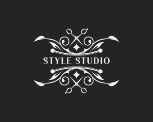 Hairdresser - Upscale Hairdresser Shears logo design