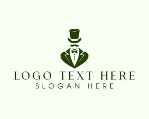 Mustache Gentleman Attire logo design