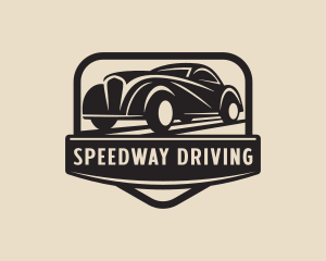 Driving - Vehicle Car Driving logo design