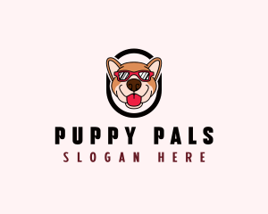 Puppy Dog Sunglasses logo design