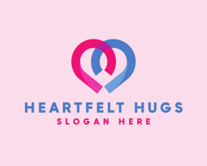 Love - Heart Love App logo design