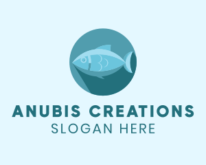 Sea Tuna Fish logo design