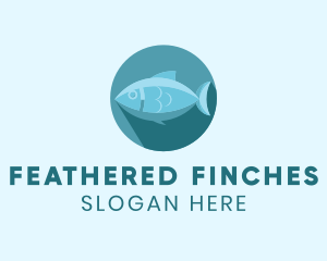 Sea Tuna Fish logo design