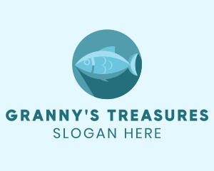 Sea Tuna Fish logo design