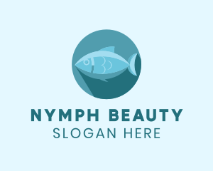 Sea Tuna Fish logo design