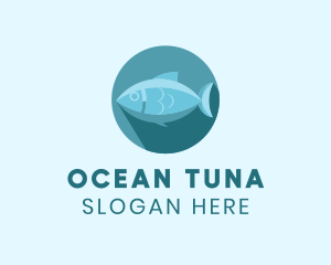 Tuna - Sea Tuna Fish logo design