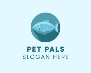 Sea Tuna Fish logo design