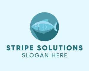 Sea Tuna Fish logo design