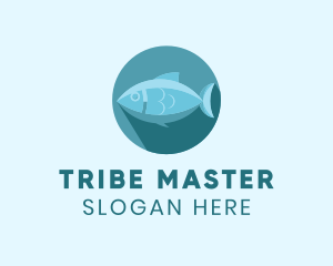 Sea Tuna Fish logo design