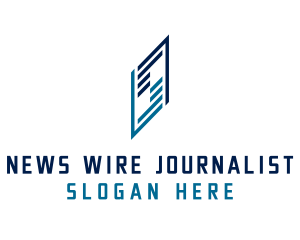 Journalist - Journalist Newspaper Letter S logo design