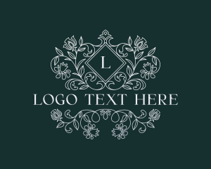 Elegant - Floral Luxury Florist logo design