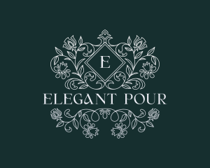 Floral Luxury Florist logo design