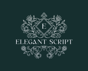 Floral Luxury Florist logo design