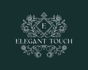 Floral Luxury Florist logo design