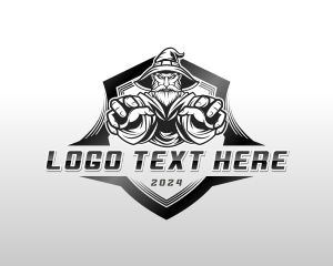 Gamer - Wizard Shield Gaming logo design