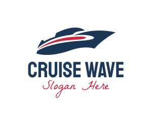 Cruiser - Marine Travel Yacht logo design