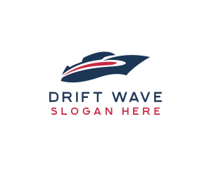 Drift - Marine Travel Yacht logo design