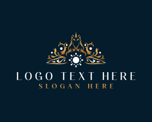 High End - Crown Intricate Jewelry logo design