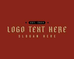 Gothic - Unique Gothic Brand logo design