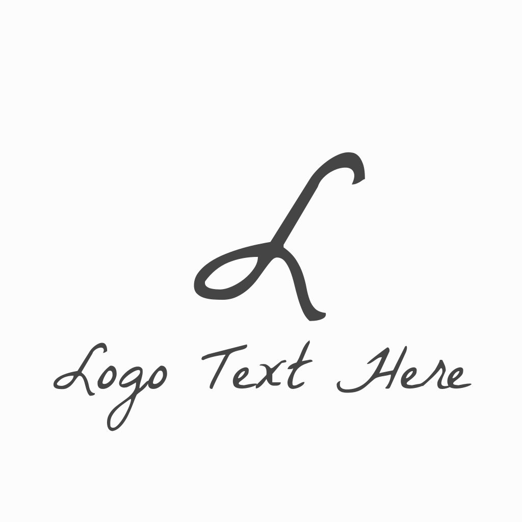 Handwritten Letter Logo | BrandCrowd Logo Maker