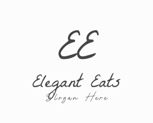 Stylish Cursive Boutique logo design