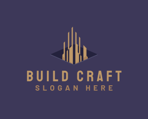 Building Skyscraper Realty logo design