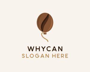 Coffee Bean Balloon Logo