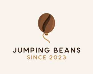 Coffee Bean Balloon logo design