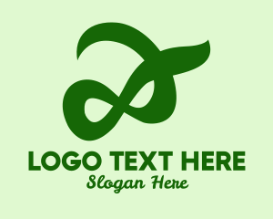 Company - Green Infinite Symbol logo design