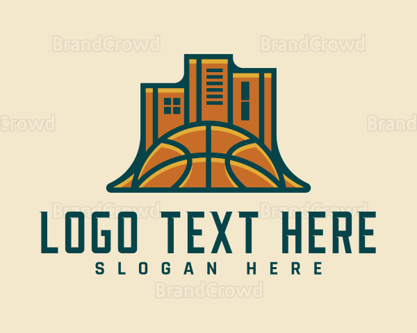 Basketball League City Logo