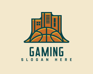 Ball - Basketball League City logo design