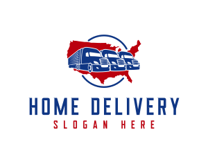 American Truck Fleet logo design