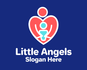Heart Childcare Medic logo design