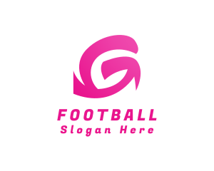 Pink G Stroke  Logo