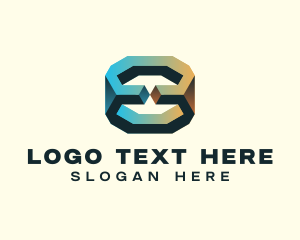 3d - 3D Geological Rock logo design