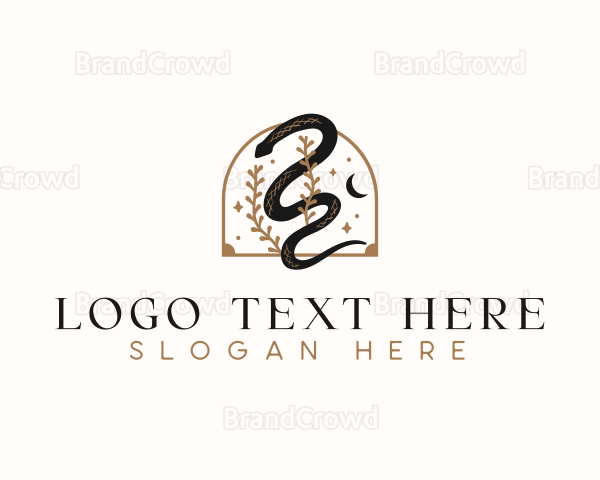 Snake Serpent Decorative Logo