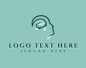 Brain - Natural Mental Wellness logo design