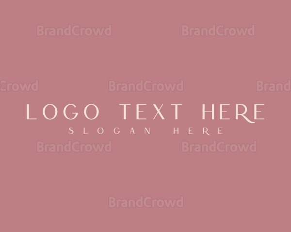 Sophisticated Fashion Business Logo