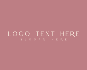 Elegance - Sophisticated Fashion Business logo design