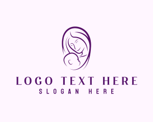 Doula - Mother Baby Parenting logo design