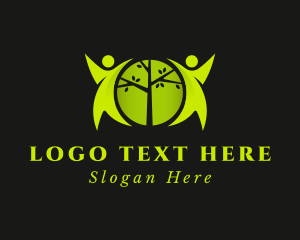 Non Profit - Green Tree People logo design