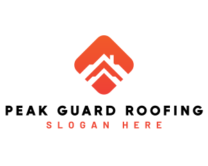 Home Roofing Contractor logo design