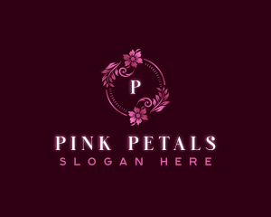 Stylist Floral Garden logo design