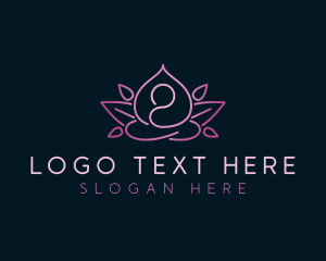 Spa - Zen Wellness Yoga logo design